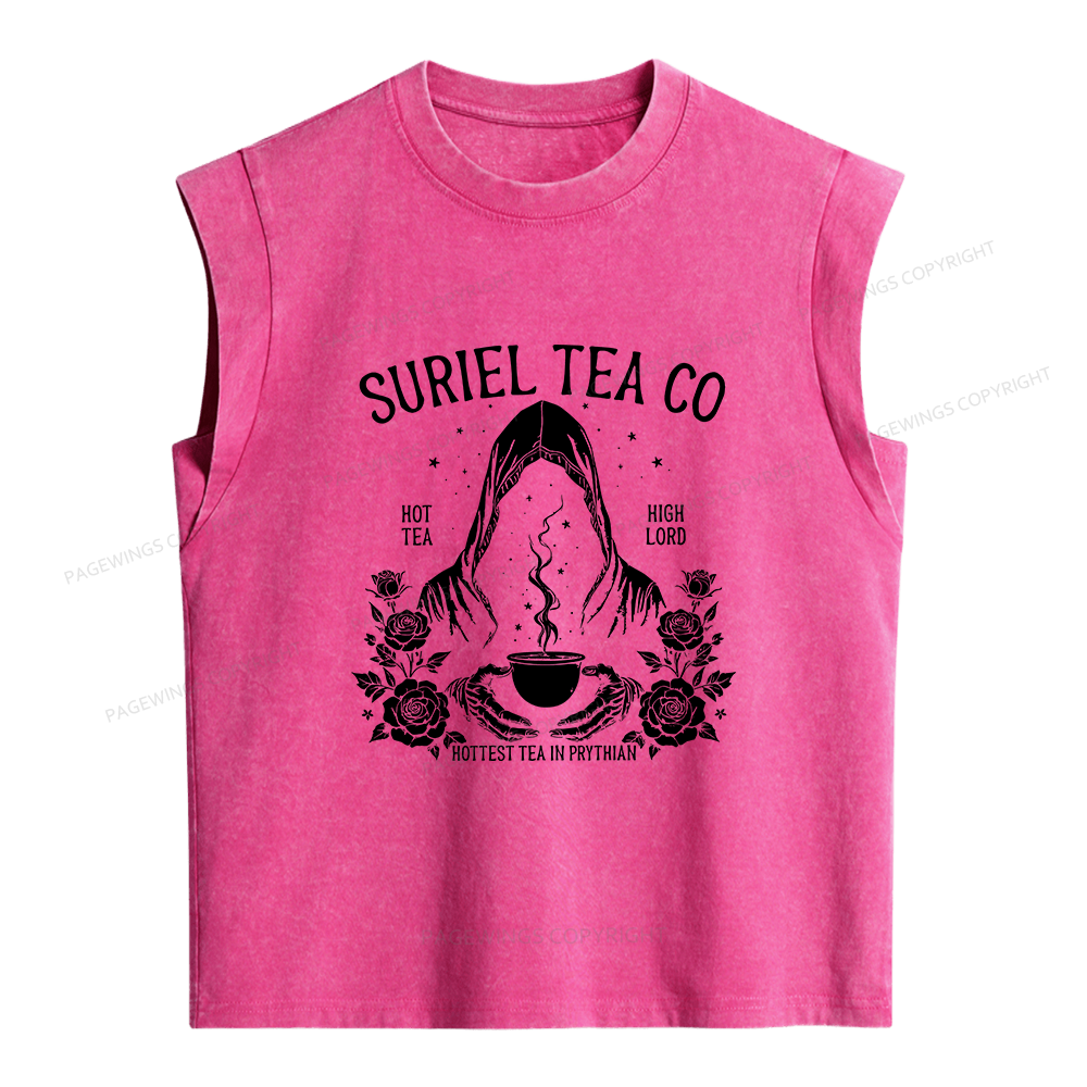 Pagewings Fantasy Reader Women's Washed Tank Top