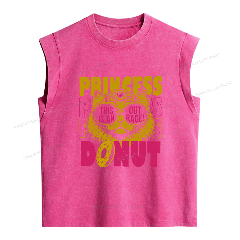 Pagewings This Is An Outrage Women's Washed Tank Top