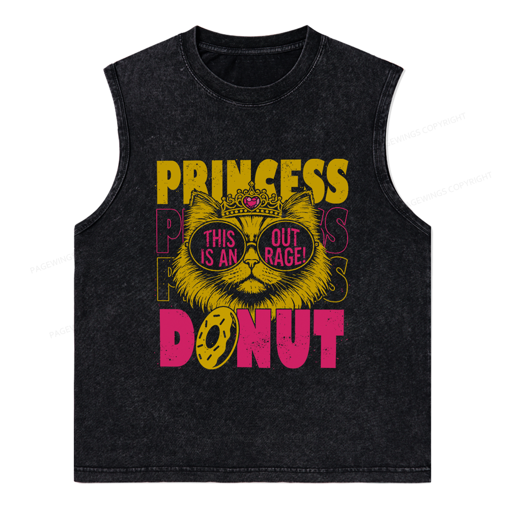 Pagewings This Is An Outrage  Unisex Washed Tank Top