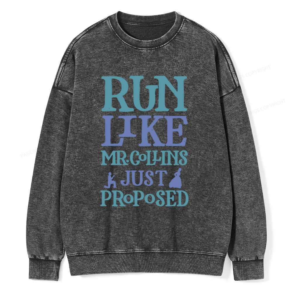 Pagewings Love Book Fan Unisex Washed Sweatshirt