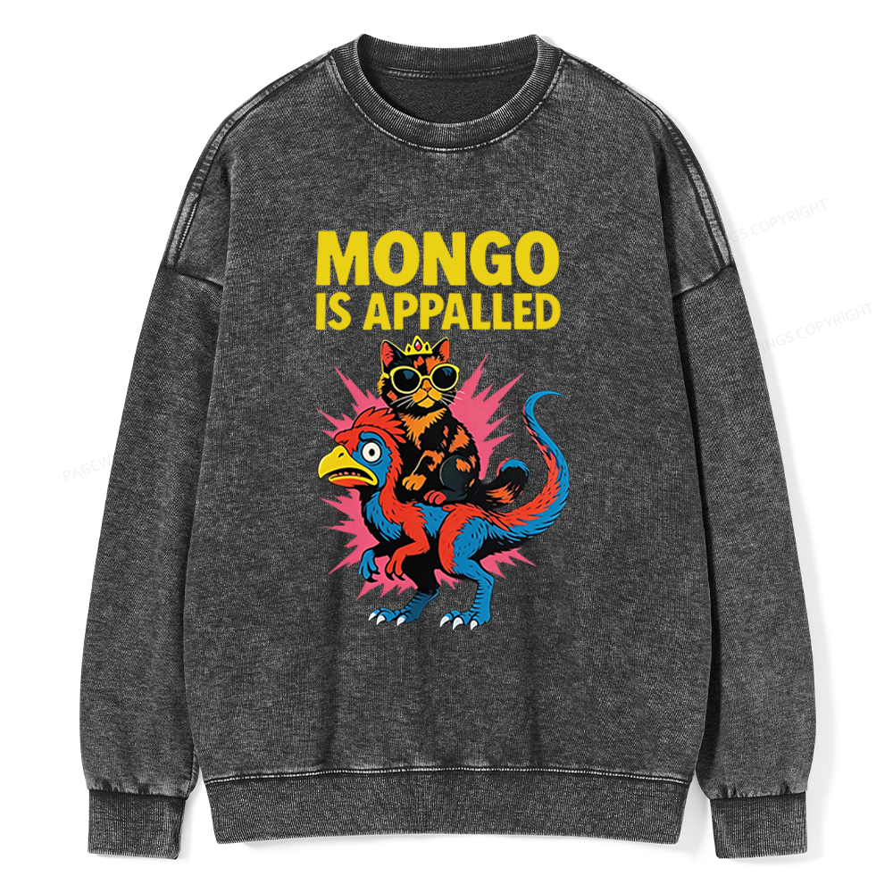 Pagewings Sci-Fi Book Lover Unisex Washed Sweatshirt