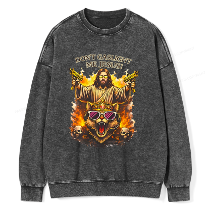 Pagewings Sci‑Fi Nerd Unisex Washed Sweatshirt