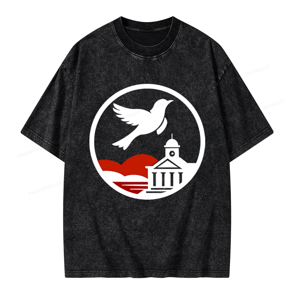 Pagewings Literature Lovers Unisex Washed T-shirt