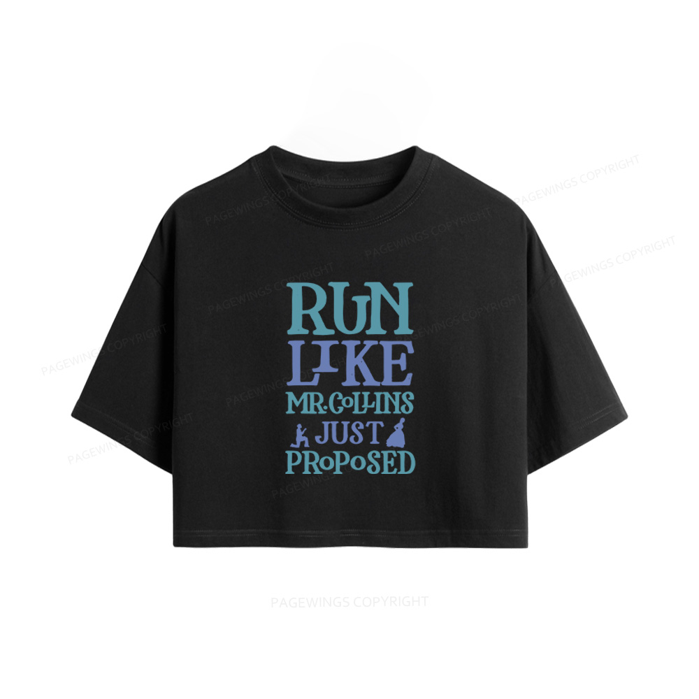 Pagewings Love Book Fan Women Crop Tops