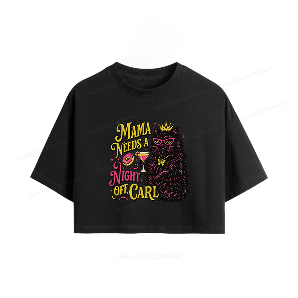 Pagewings Princess Donut Women Crop Tops