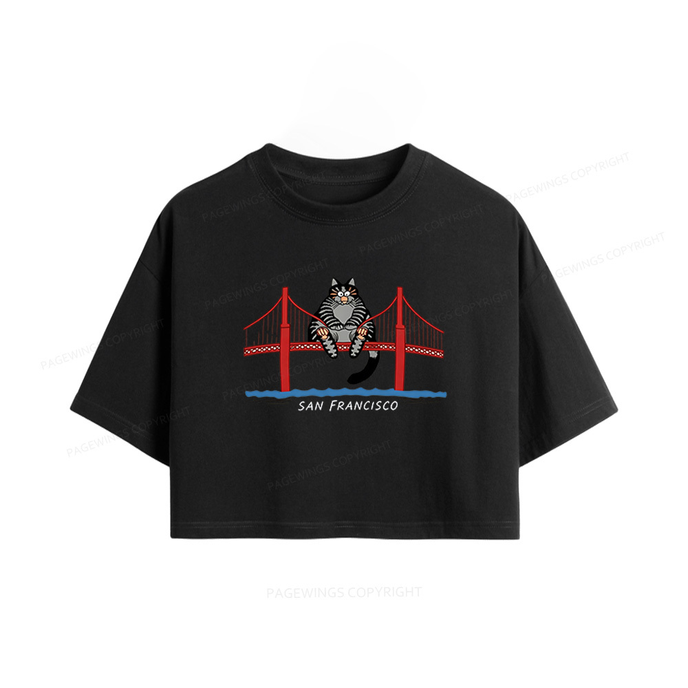 Pagewings Sci-Fi Book Lover Women Crop Tops