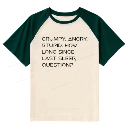 Pagewings Sci-Fi Lover Raglan T-shirt