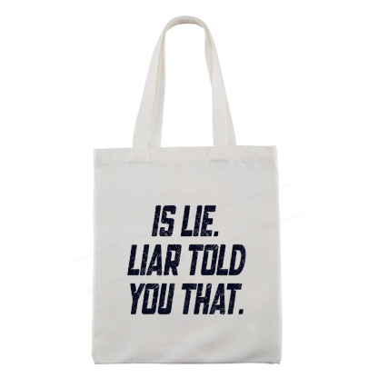 Pagewings Is Lie Liar Told You That Tote Bag