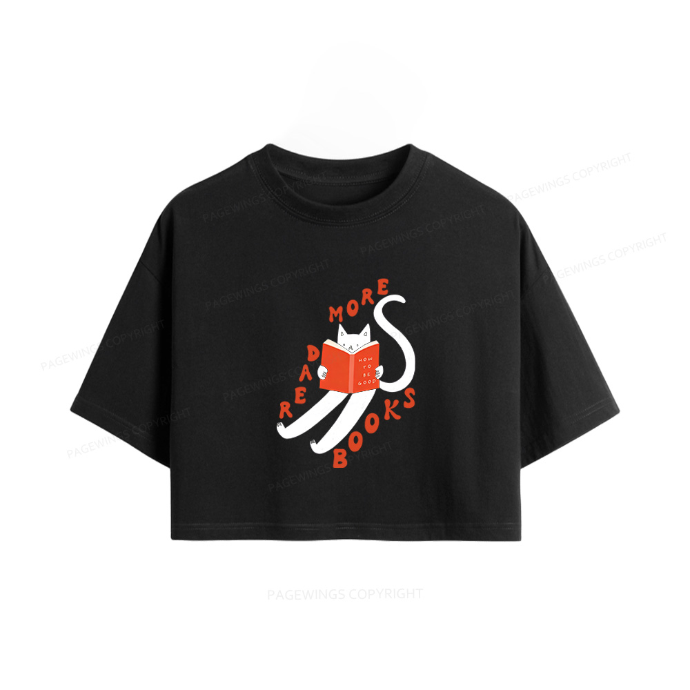Pagewings Read More Books Women Crop Tops