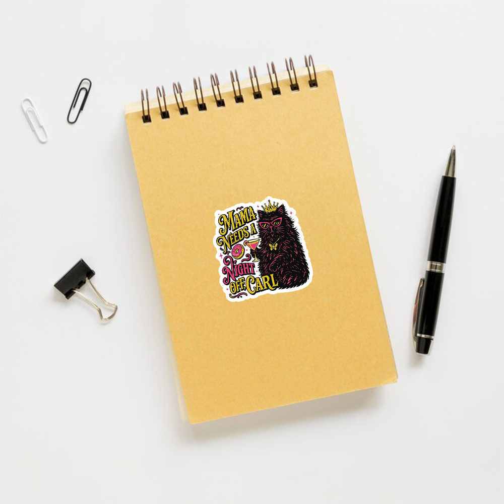 Pagewings Mama Needs A Night Off Sticker