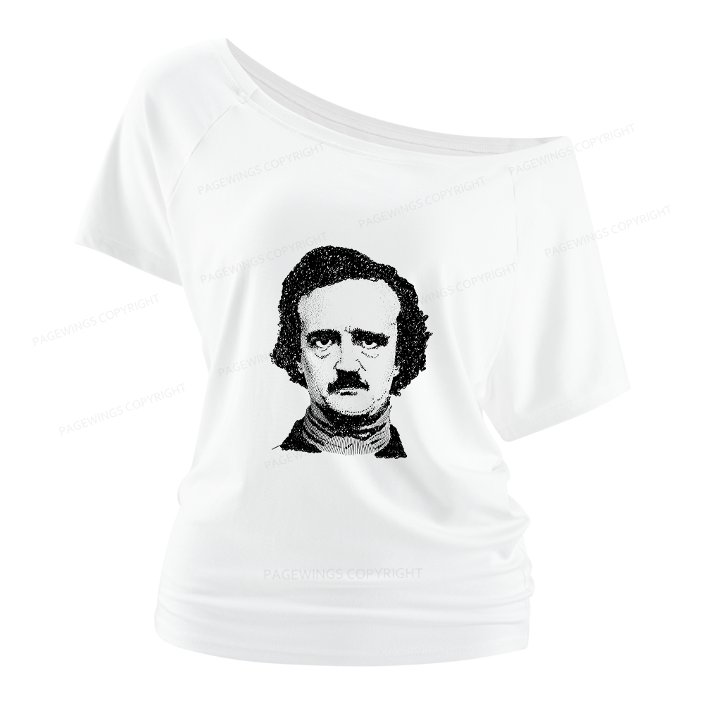 Pagewings Literature Lover Women Off Shoulder T-shirts