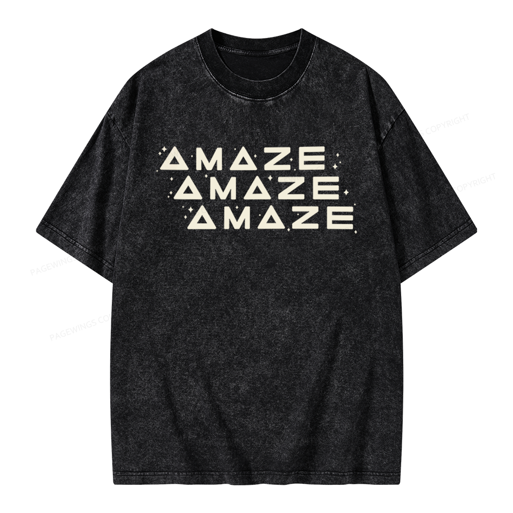 Pagewings Sci-Fi Unisex Washed T-shirt