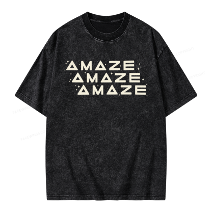 Pagewings Sci-Fi Unisex Washed T-shirt