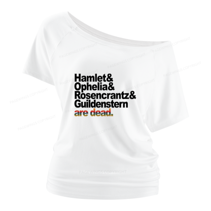 Pagewings Drama lovers Women Off Shoulder T-shirts