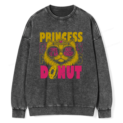 Pagewings This Is An Outrage Unisex Washed Sweatshirt