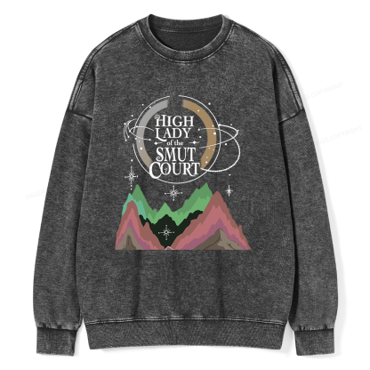 Pagewings Book Lovers Unisex Washed Sweatshirt