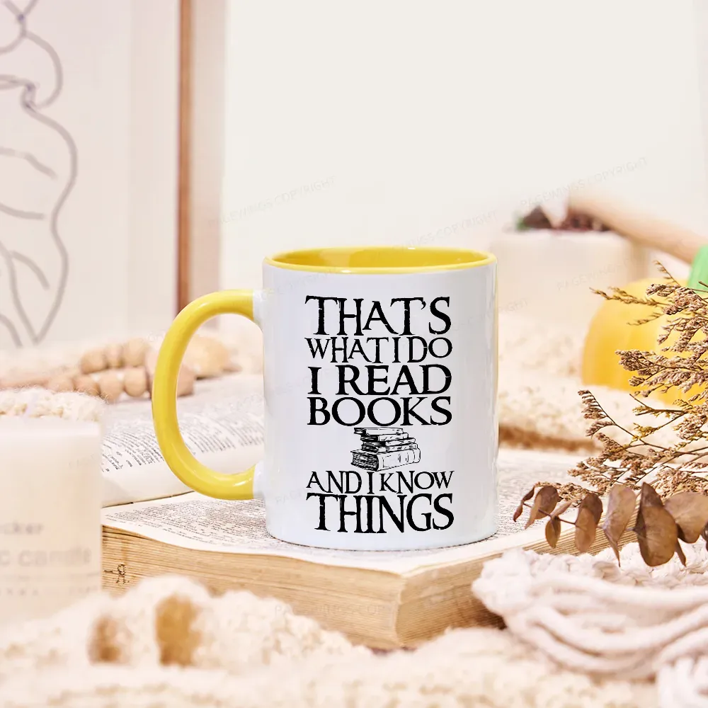 [Copy][Copy][Copy]Pagewings If It Involves Books And Pajamas Count Me In Mug