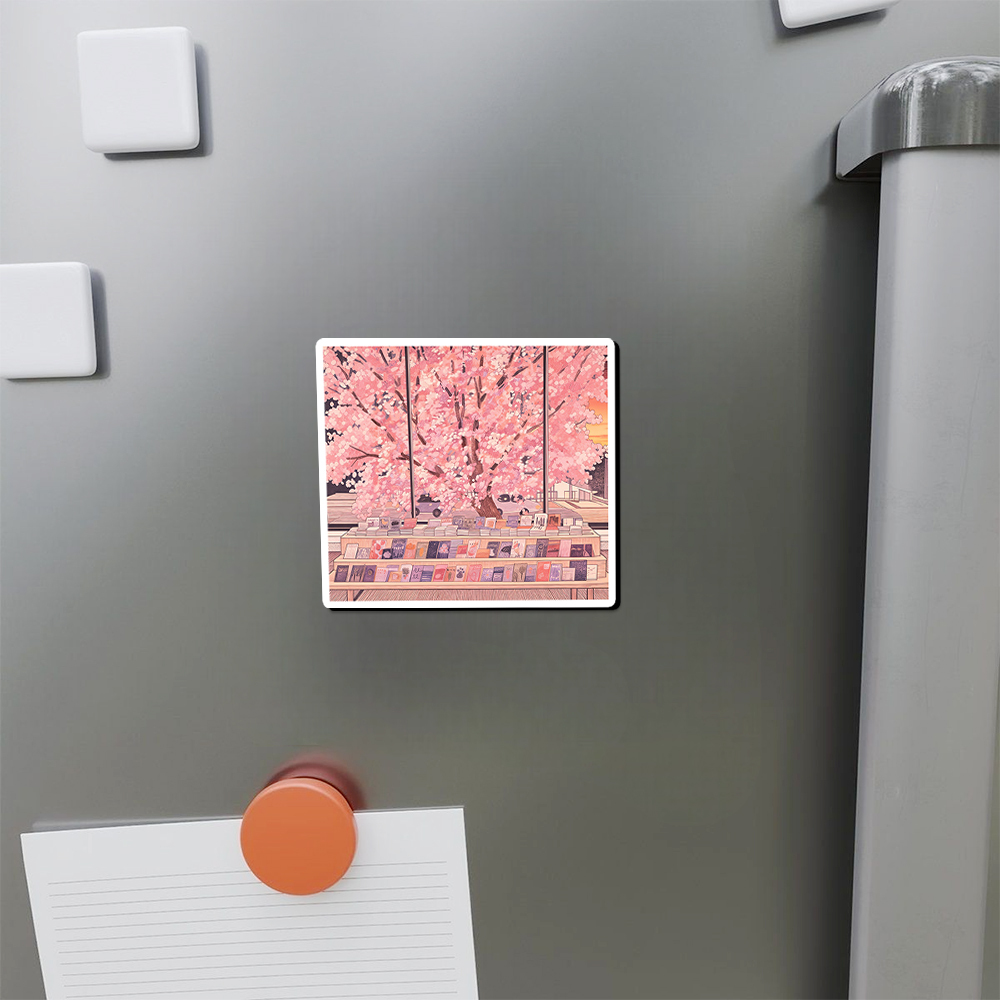 Pagewings Cozy Reading Fridge Magnet