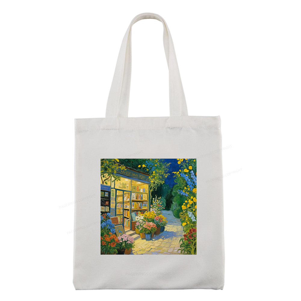 Pagewings Bookshop Tote Bag