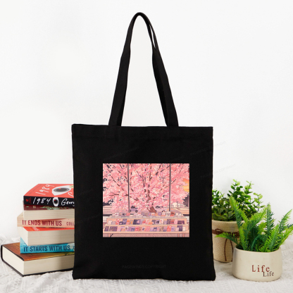 Pagewings Cozy Reading Tote Bag