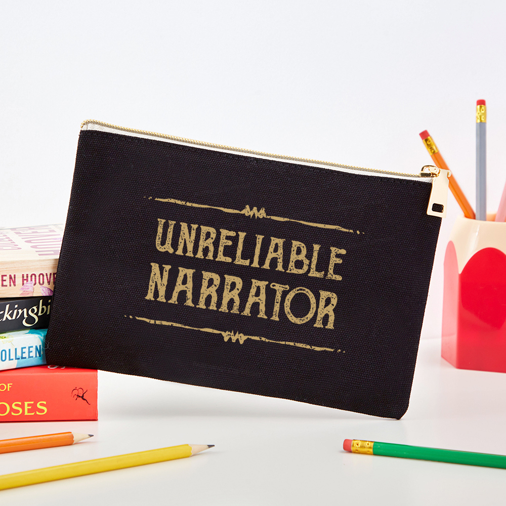 Pagewings Unreliable Narrator Pouch