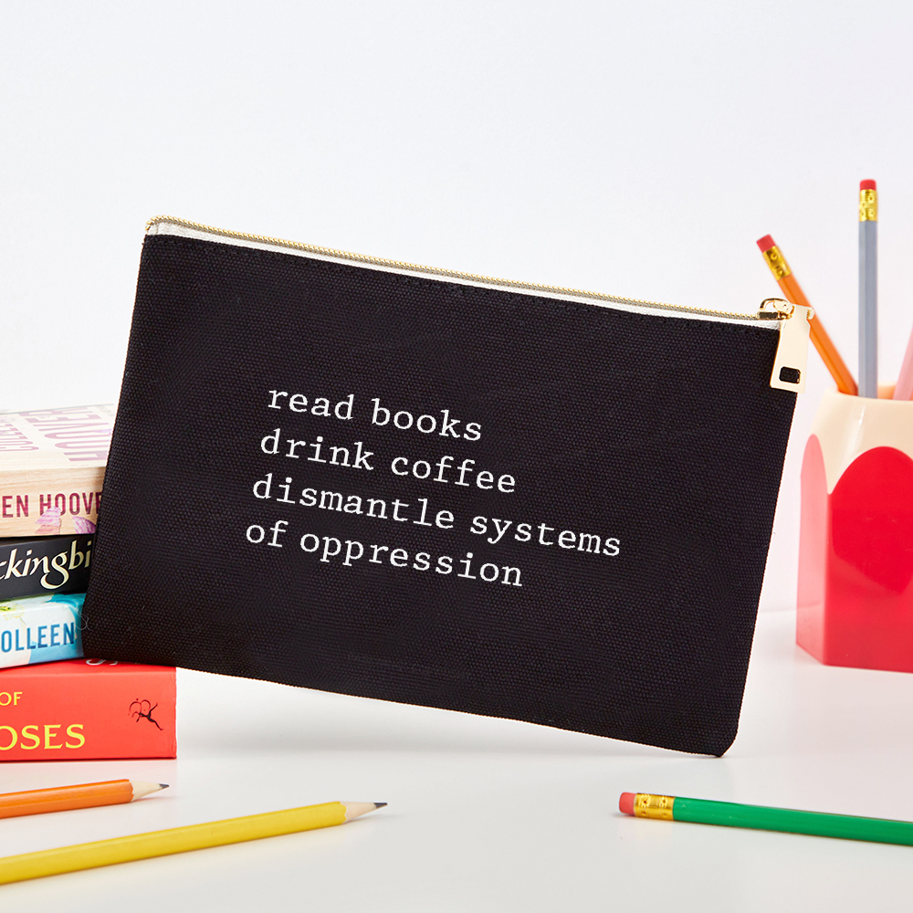 Pagewings Read Books Drink Coffee Dismantle Systems Pouch