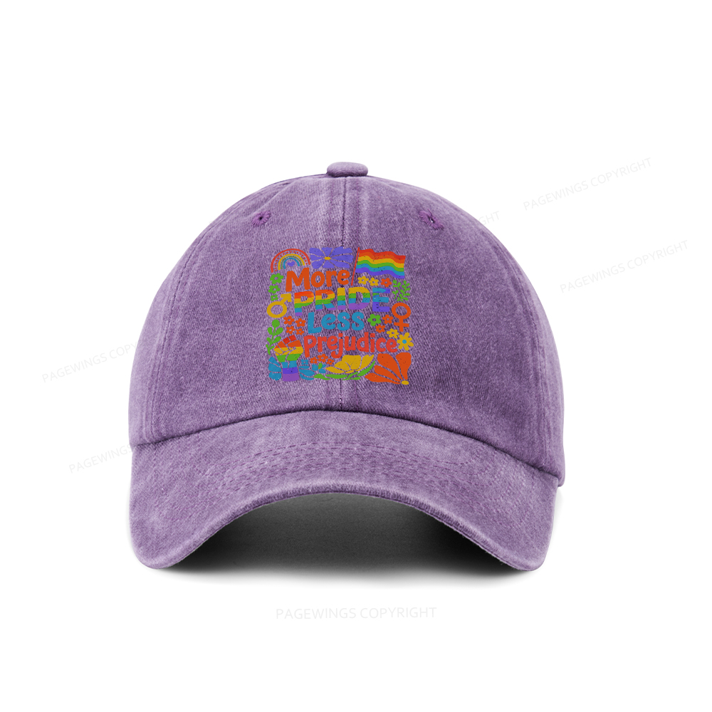 Pagewings More Pride Less Prejudice Washed Cap