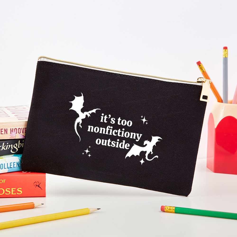 Pagewings It’s Too Nonfictiony Outside Pouch