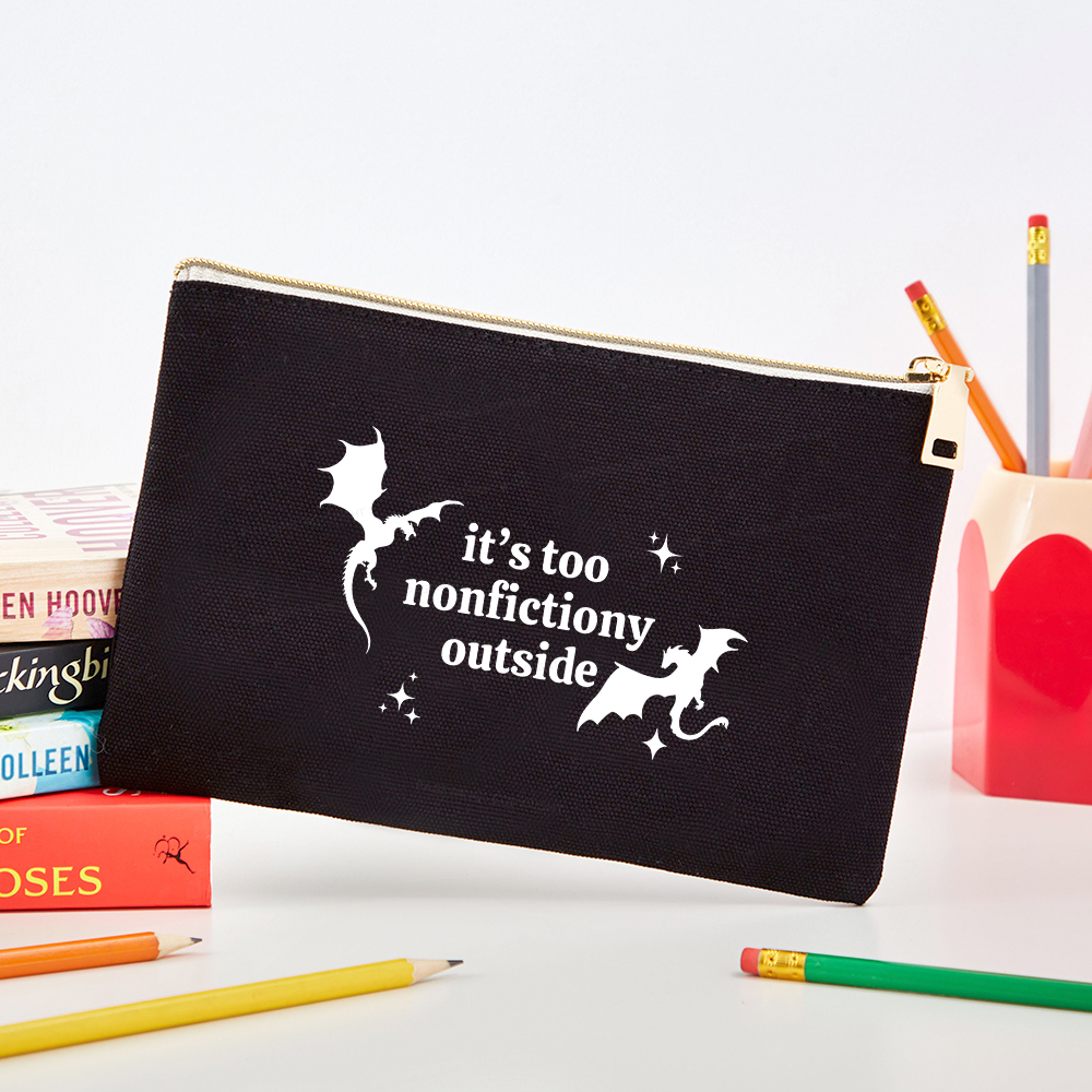 Pagewings It’s Too Nonfictiony Outside Pouch