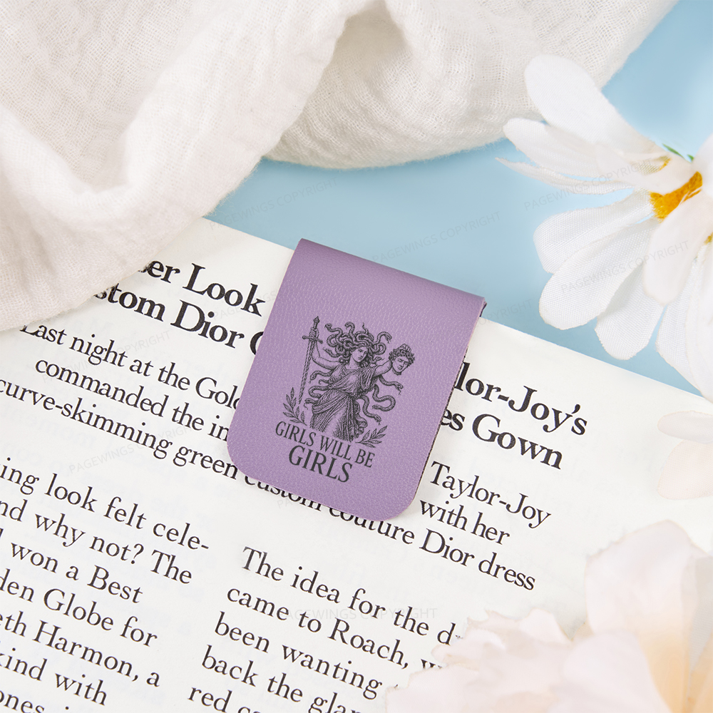 Pagewings Girls Will Be Girls Magnetic Bookmark