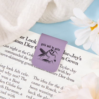 Pagewings Girls Will Be Girls Magnetic Bookmark