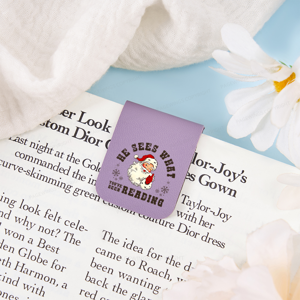 Pagewings He Sees What You've Been Reading Magnetic Bookmark