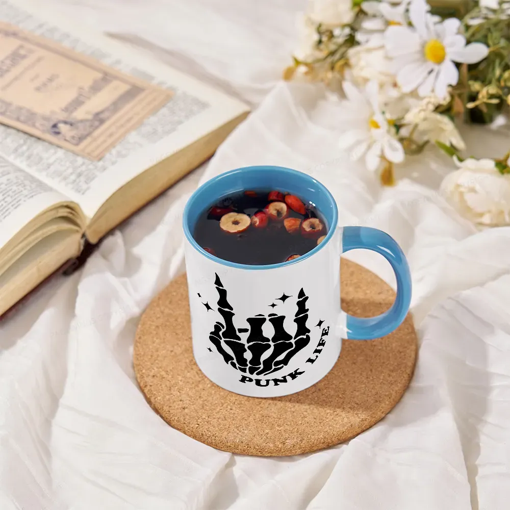 Pagewings Punk The Public Library Mug