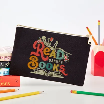 Pagewings Read Banned Books Pouch