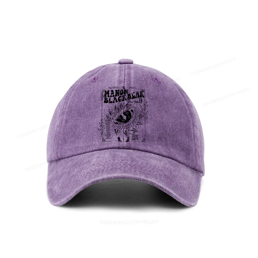 Pagewing ACOTAR Crescent City Rhysand Washed Cap