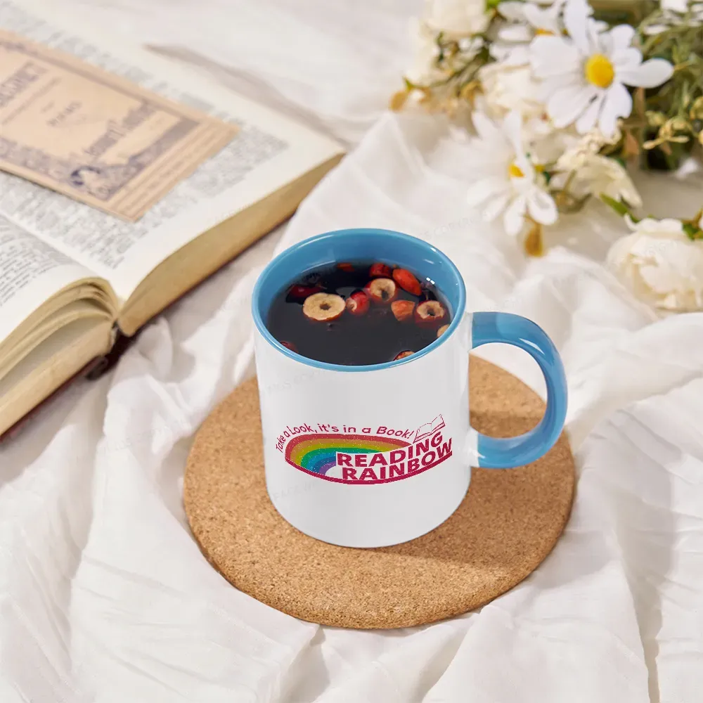 Pagewings Reading Rainbow Mug