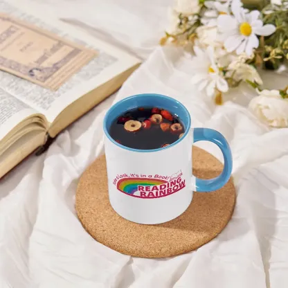 Pagewings Reading Rainbow Mug
