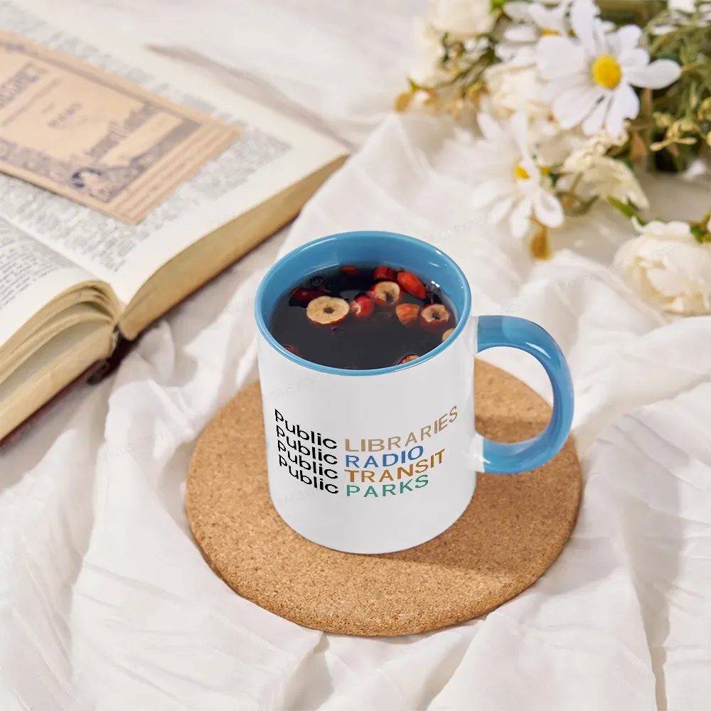 Pagewings Public Libraries Radio Transit Parks Mug