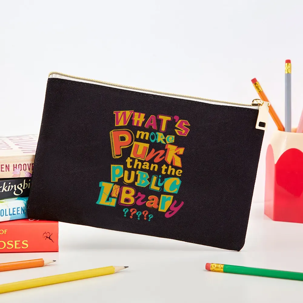 Pagewings What’s More Punk Than The Public Library Pouch