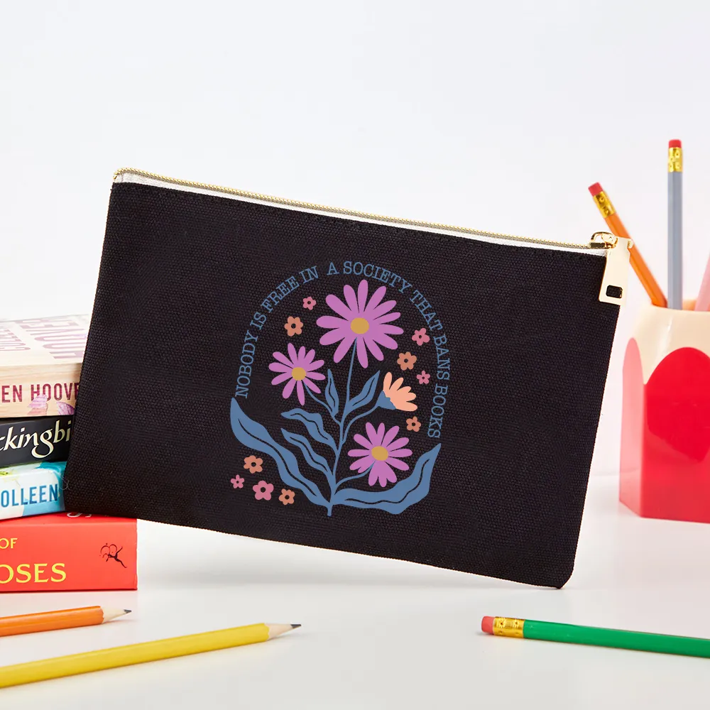 Pagewings Read Banned Books, Social Justice Gift Pouch