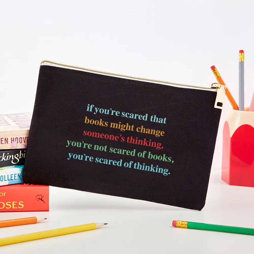 Pagewings Censorship Social Justice Pouch