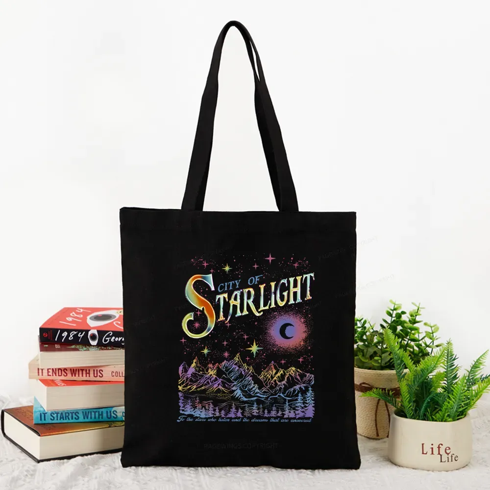 Pagewings Velaris City Of Starlight ACOTAR Tote Bag