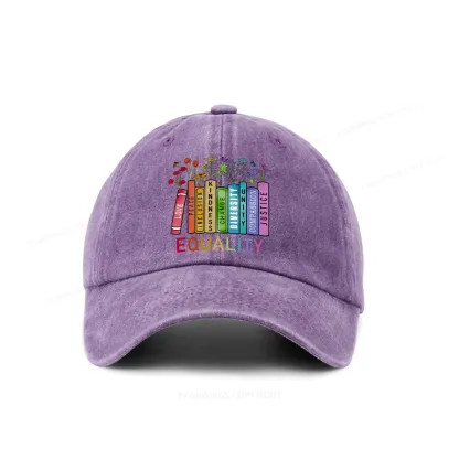 Pagewings Equal Rights Washed Cap