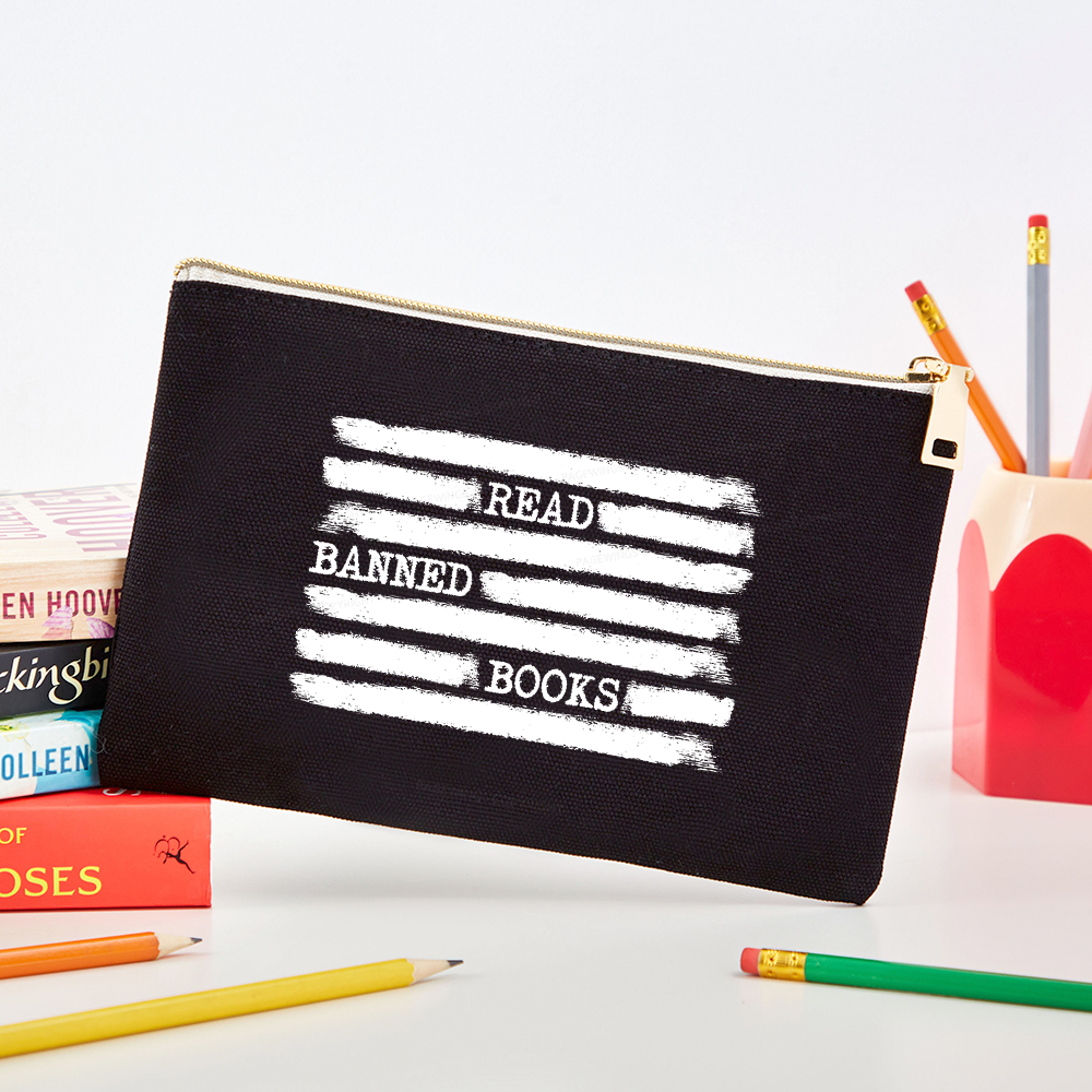 Pagewings Read Banned Books Bookworm Librarian Pouch