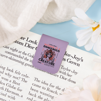 Pagewings  A Well-Read Woman is A Dangerous Creature Magnetic Bookmark