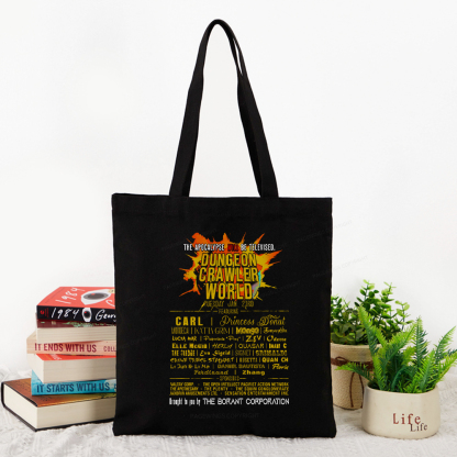 Pagewings Dungeon Crawler World Tour Tote Bag