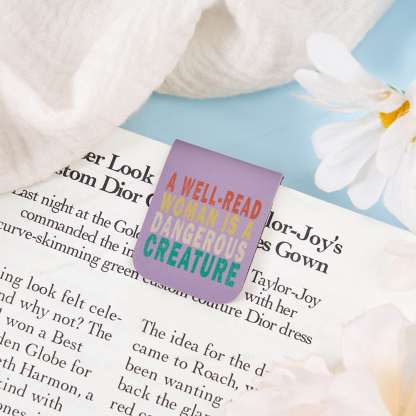 Pagewings A Well-Read Woman Is A Dangerous Creature Magnetic Bookmark