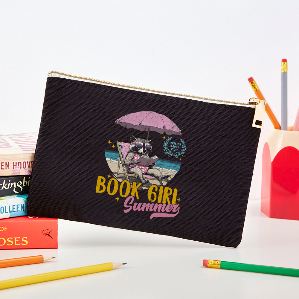 Pagewings Book Girl Summer Pouch