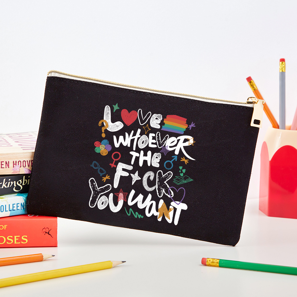Pagewings Love Whoever The F*ck You Want Pouch
