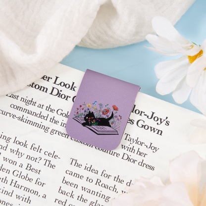 Pagewings Cute Book Cat Magnetic Bookmark